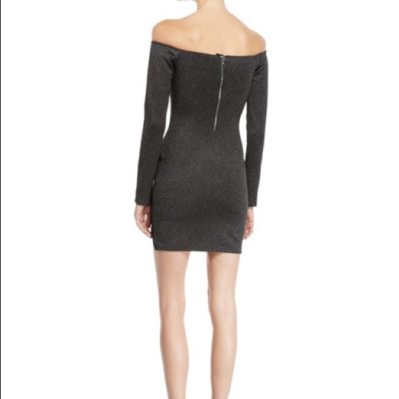 RtA Electra Off-Shoulder Metallic Dress Sz 8 - Picture 2 of 2
